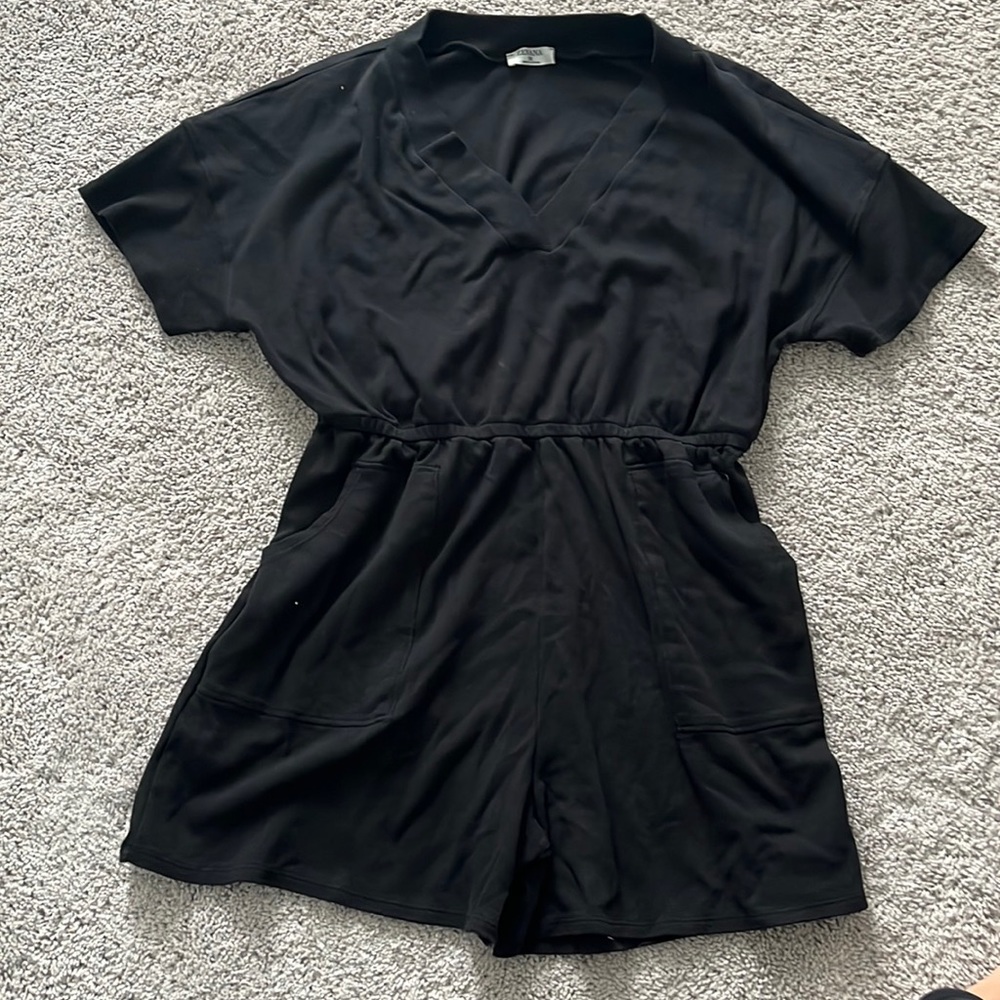 V neck Shorts Romper